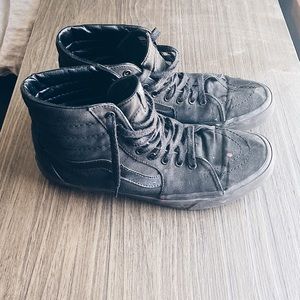 VANS Sk8-Hi Black Canvas Shoes